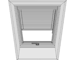 Žaluzie do střešního okna FAKRO AJP 66x98 třpytky